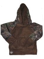 Camo/brown Hood sweater